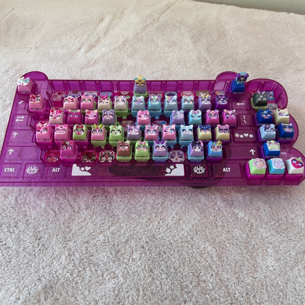 Goliath Clickeez Series 1 Kawaii Keyboard w/47 Keys *2 Epic *1 Legendary NWOB